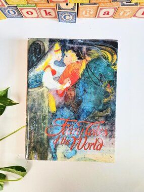3/$55❤️Vintage 1980s Fairytales of the World Hardcover with Dust Jacket